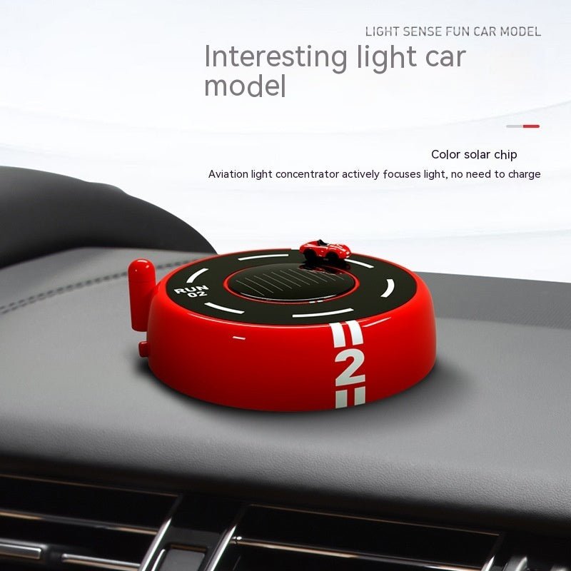 Automobile Aromatherapy Car Light Sense Model Decoration Solar Perfume Creative Personality Fragrance - Zambeel