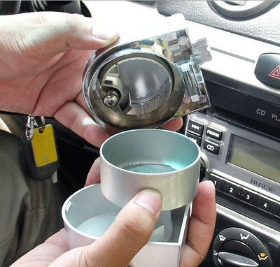 Automobile Products Shun Wei Car With Ashtray Three Color Belt LED Car Home Dual - Purpose Ashtray - Zambeel