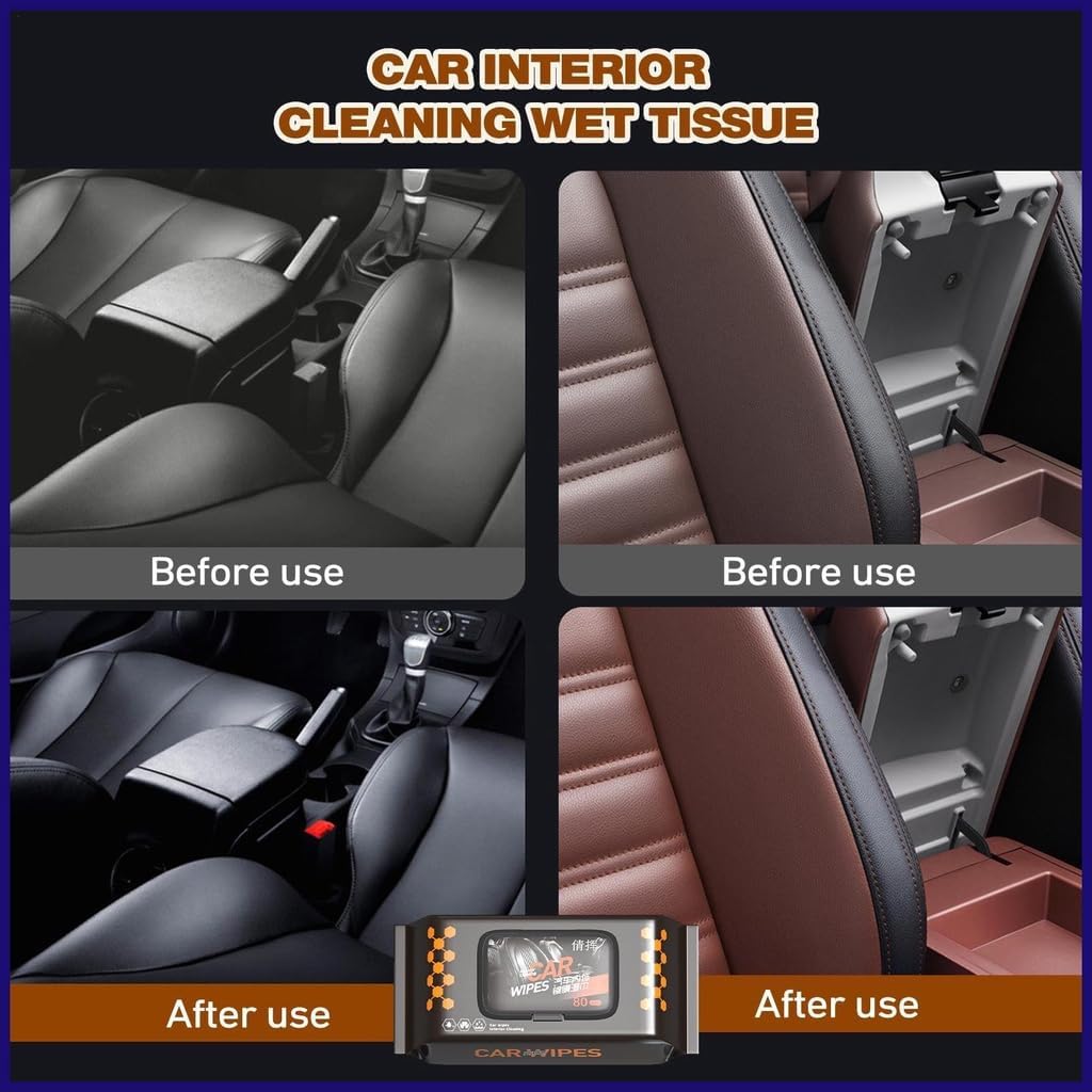 Automotive Interior Wet Wipes - Zambeel