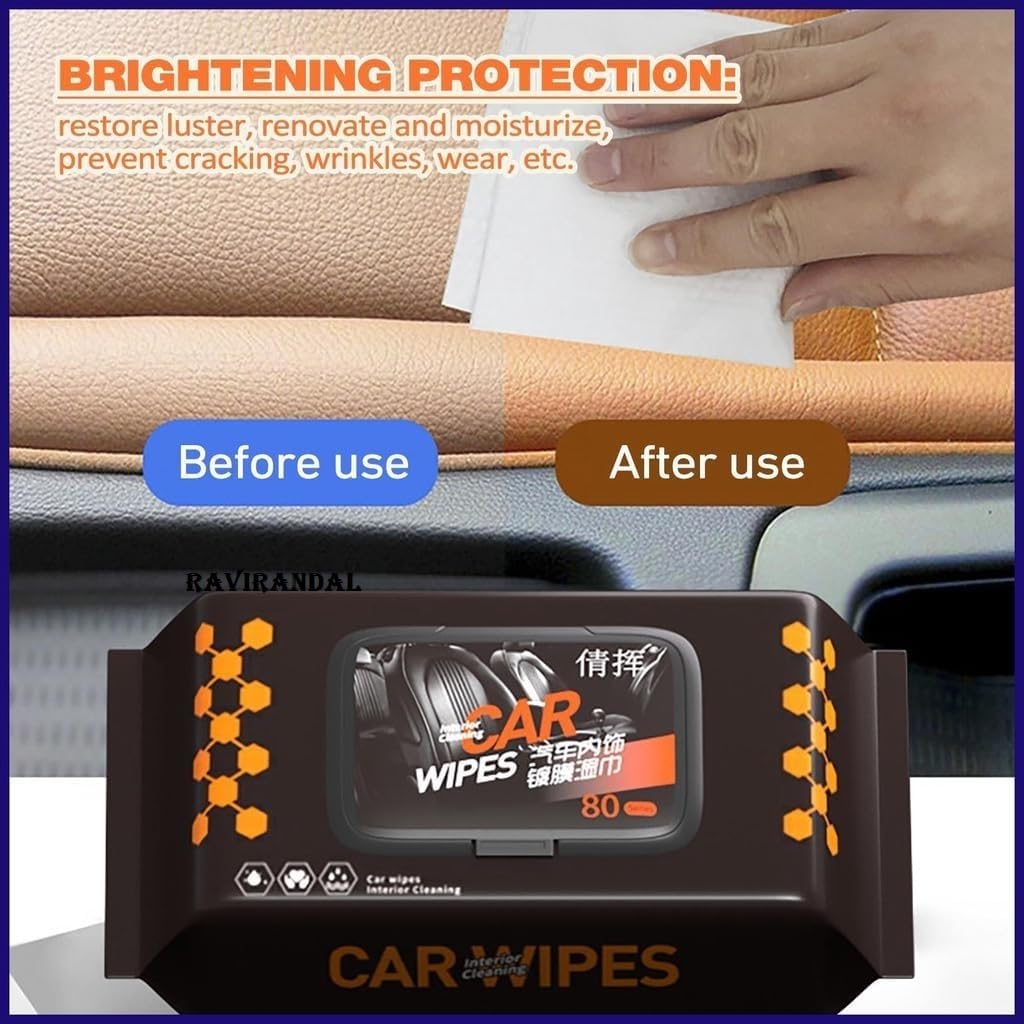 Automotive Interior Wet Wipes - Zambeel
