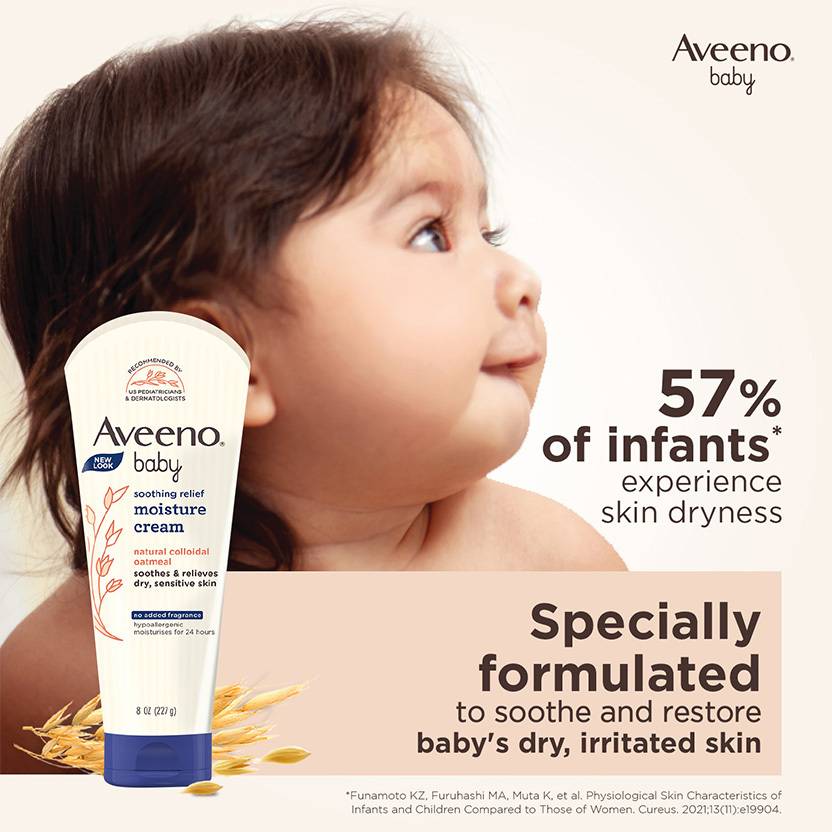 Aveeno - Baby Soothing Relief Moisture Cream (Original) - Zambeel