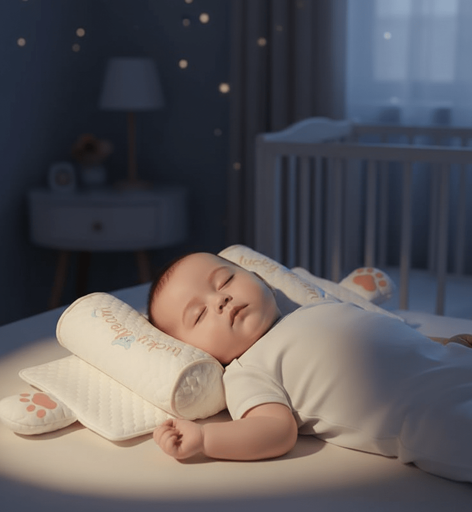 Baby Anti - Roll Sleep Pillow - Zambeel