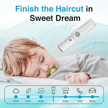 Baby Hair Clippers with Vacuum - Zambeel
