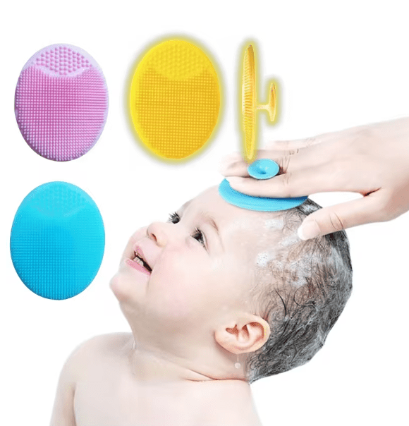 Baby Silicone Bath Brush (JR - 6055) - Zambeel