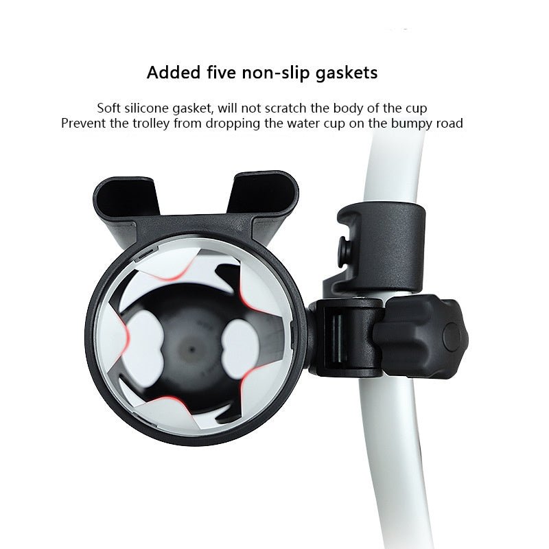 Baby Stroller Cup Holder Stroller Bottle Holder Multifunctional Universal Cup Holder - Zambeel