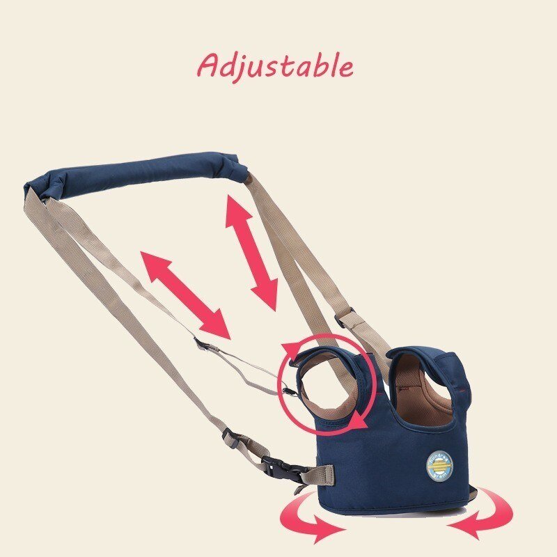 Adjustable baby walking belt