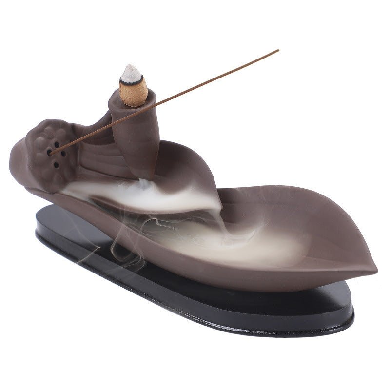 Backflow Incense Burner sandalWood Incense Burner Line Incense Burner Zen Ornaments - Zambeel