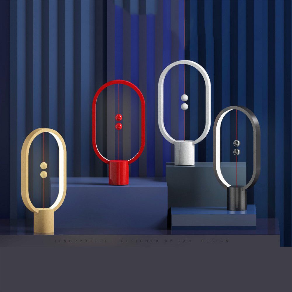 Balanced Magnetic Bedside Night Light For Bedroom - Zambeel