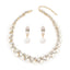 Baroque Alloy Necklace And Earrings Elegant Fashion All - match Bridal Formal Formal Dress Jewelry Suit - Zambeel