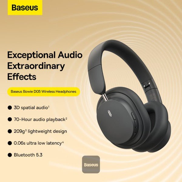 Baseus - Wireless Headphones © - Zambeel