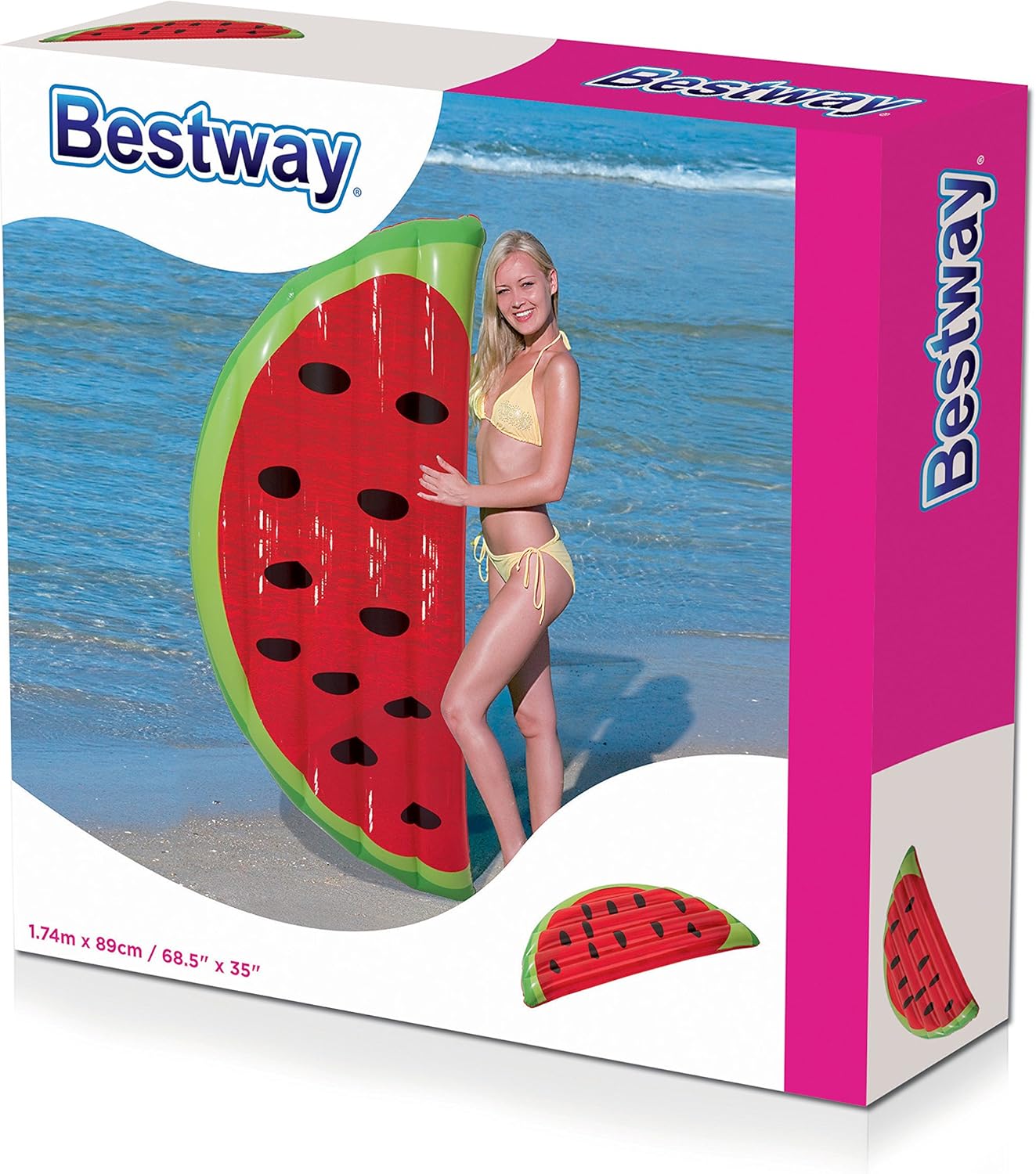 Bestway - Flowclear Watermelon Slice Inflatable Pool Float - Zambeel