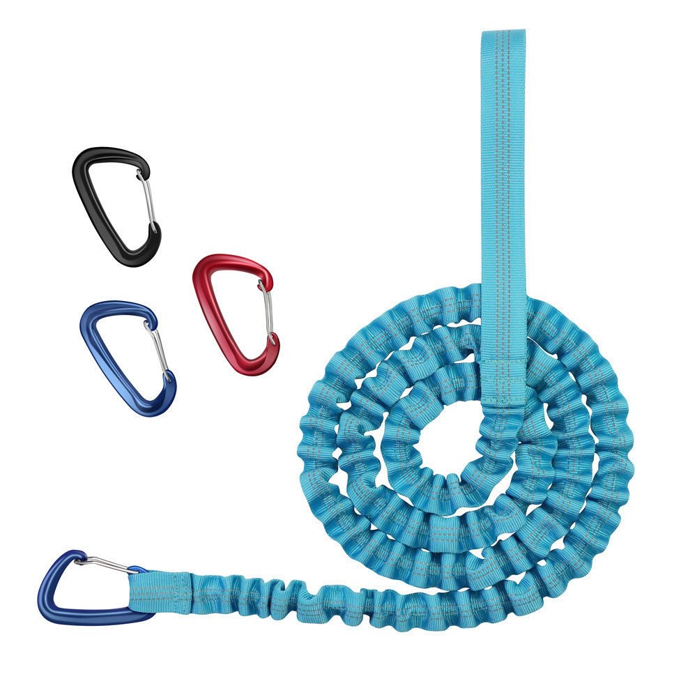 Bicycle Elastic Traction Rope Parent - Child Pull Traction Rope Children's Mountain Bike Bicycle Elastic Tow Rope - Zambeel