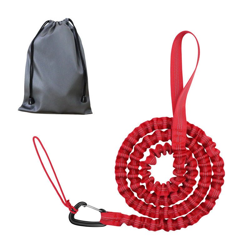 Bicycle Elastic Traction Rope Parent - Child Pull Traction Rope Children's Mountain Bike Bicycle Elastic Tow Rope - Zambeel