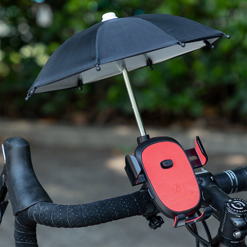 Bicycle Mobile Phone Umbrella With Bracket - Zambeel