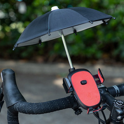 Bicycle Mobile Phone Umbrella With Bracket - Zambeel