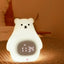 Big White Bear With Sleeping Timer Silicone Night Light - Zambeel