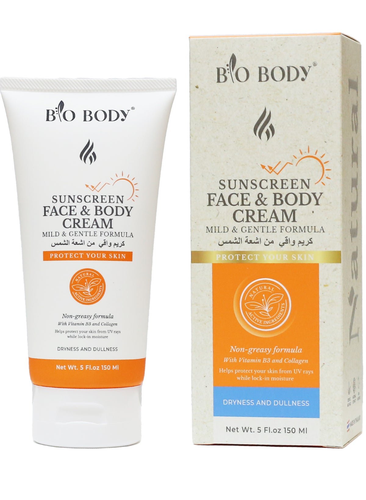 BIO BODY - Sunscreen Face & Body Cream (Original) - Zambeel