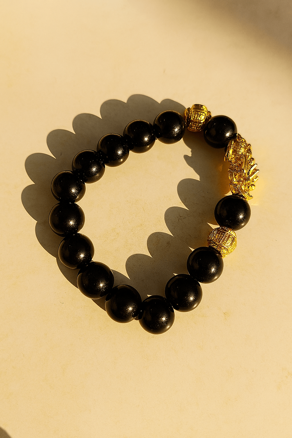 Black Obsidian Pixiu Bracelet - Zambeel