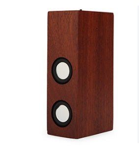 Black Technology Retro Wooden Bluetooth Speaker - Zambeel