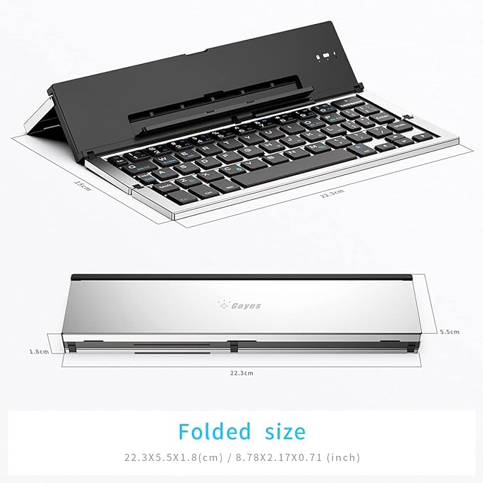 Bluetooth Foldable Keyboard - Zambeel