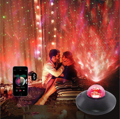 Bluetooth Starry Sky Watermark Light Voice Control Laser Laser Light - Zambeel