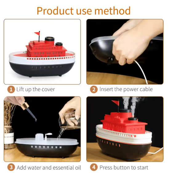 Boat Aroma Diffuser - Zambeel