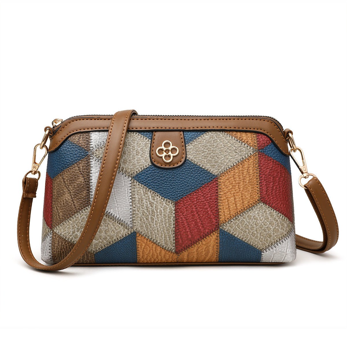 Bohemian Crossbody Bag Niche Ethnic Design Female - Zambeel