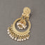 Bohemian Retro Ethnic Style Alloy Little Bell Shape Pendant Tassel Earrings - Zambeel