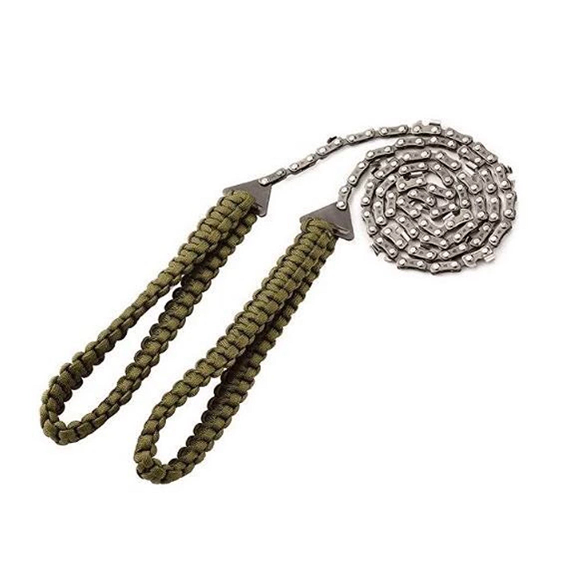 Braided Umbrella Rope Camping Survival Pocket Saw - Zambeel