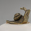 Brass Tea Pet Snail Decoration Pure Copper Paperweight Solid Core To Do Old Artifact - Zambeel