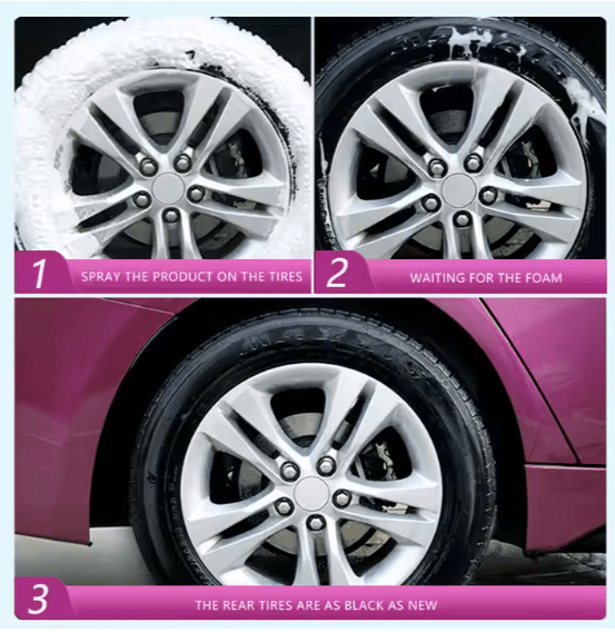 Brightener Tire Care (650ml) - Zambeel