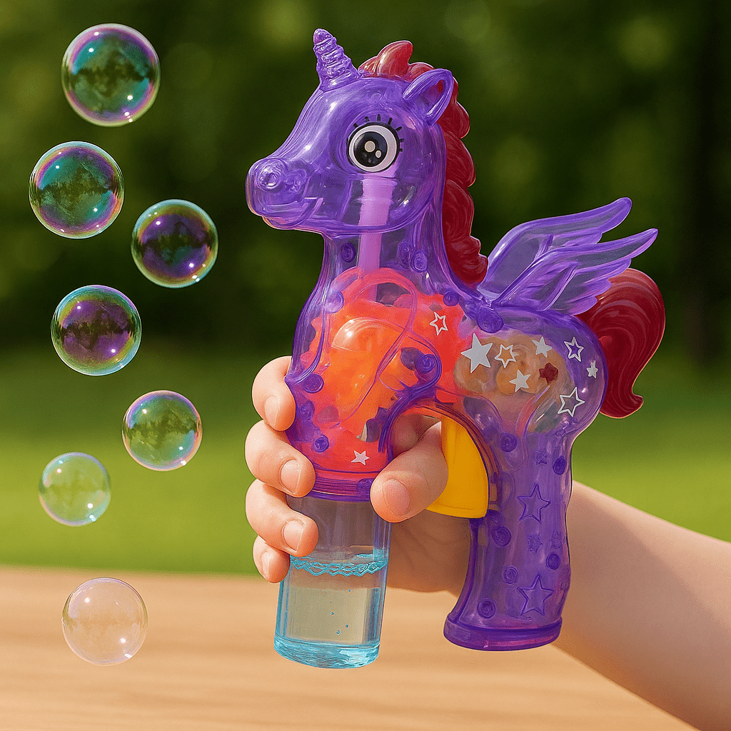 Bubble Game Unicorn Bubble Blower - Zambeel