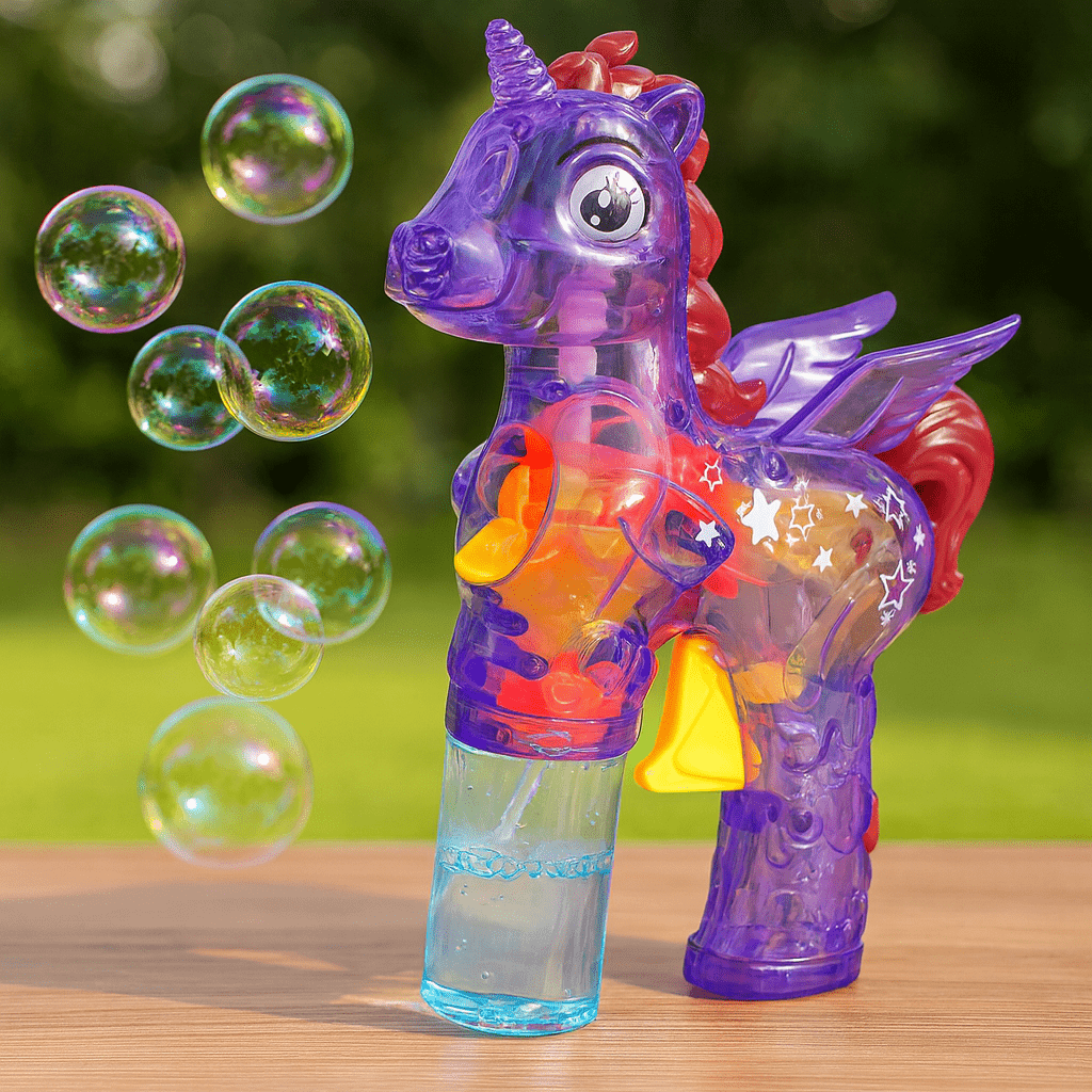 Bubble Game Unicorn Bubble Blower - Zambeel