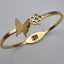 Butterfly & Blossom Harmony Bangle - Zambeel