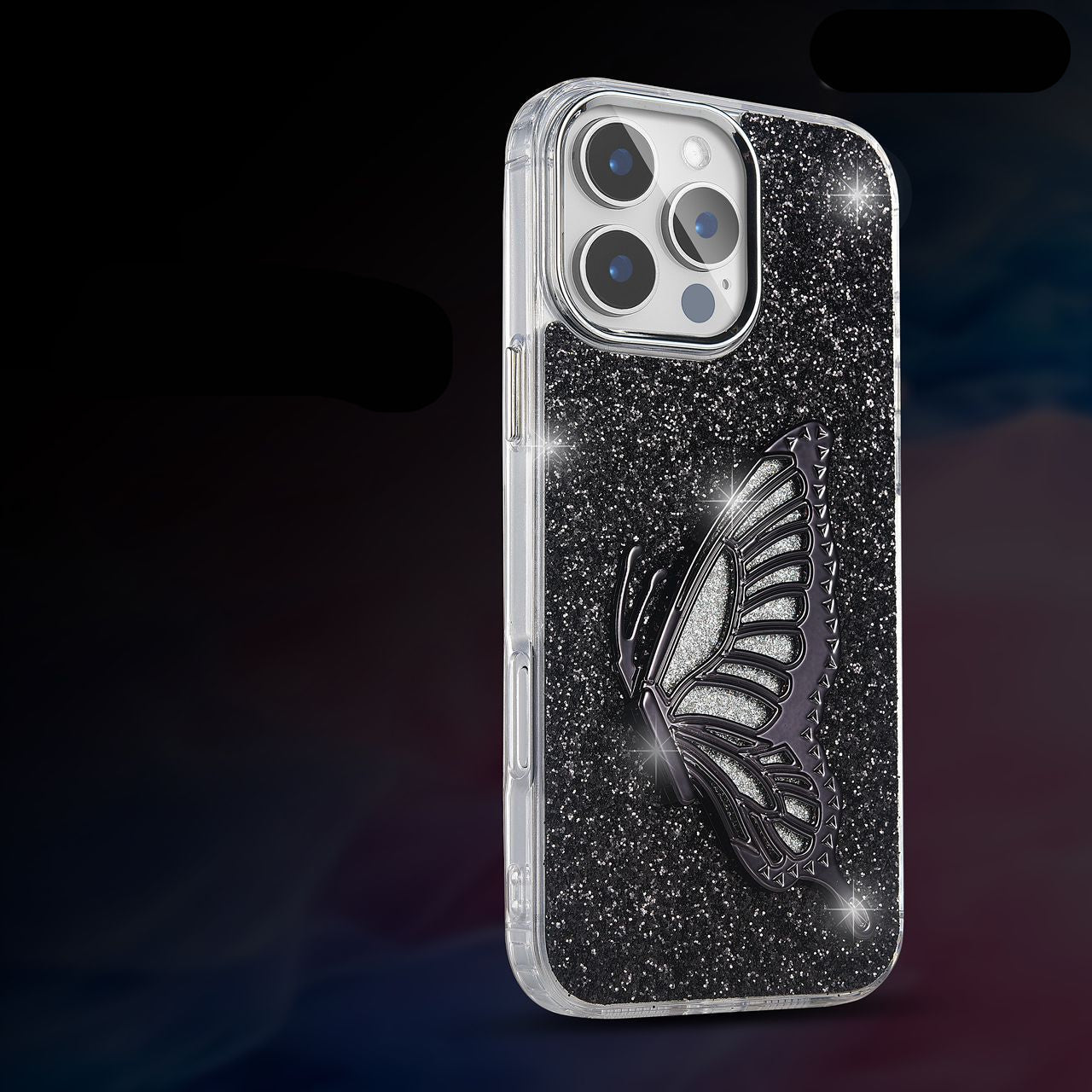 Butterfly Glitter Phone Case - Zambeel