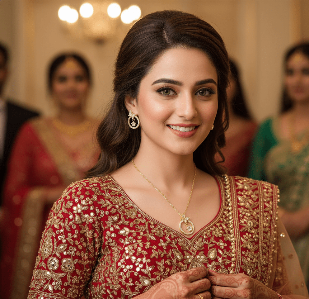 Butterfly Halo Crystal Jewelry Set - Zambeel