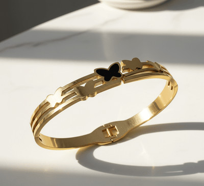 Butterfly Pathway Bangle - Zambeel