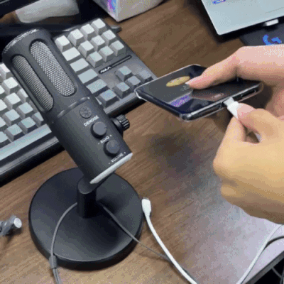 ميكروفون سطح المكتب USB