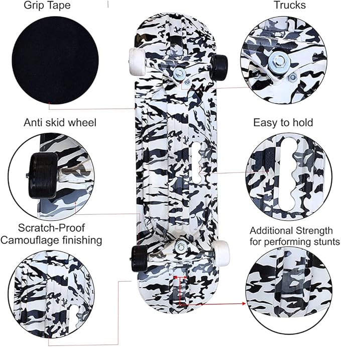 Camo Design Skateboard © - Zambeel