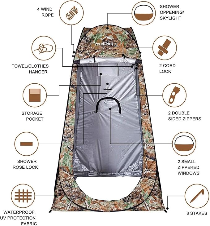 Camping Shower Tent - Zambeel