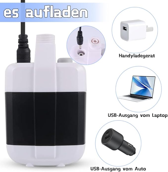 Camping Shower With Pump - Zambeel