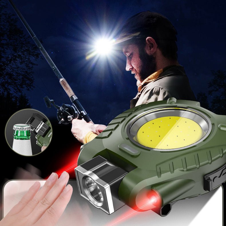 Cap Clip Lamp Outdoor Multi - function Clip Cap Working LED Light Keychain - Zambeel