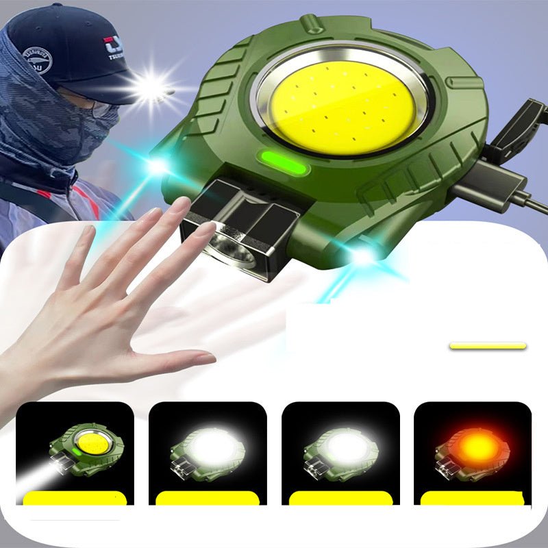 Cap Clip Lamp Outdoor Multi - function Clip Cap Working LED Light Keychain - Zambeel