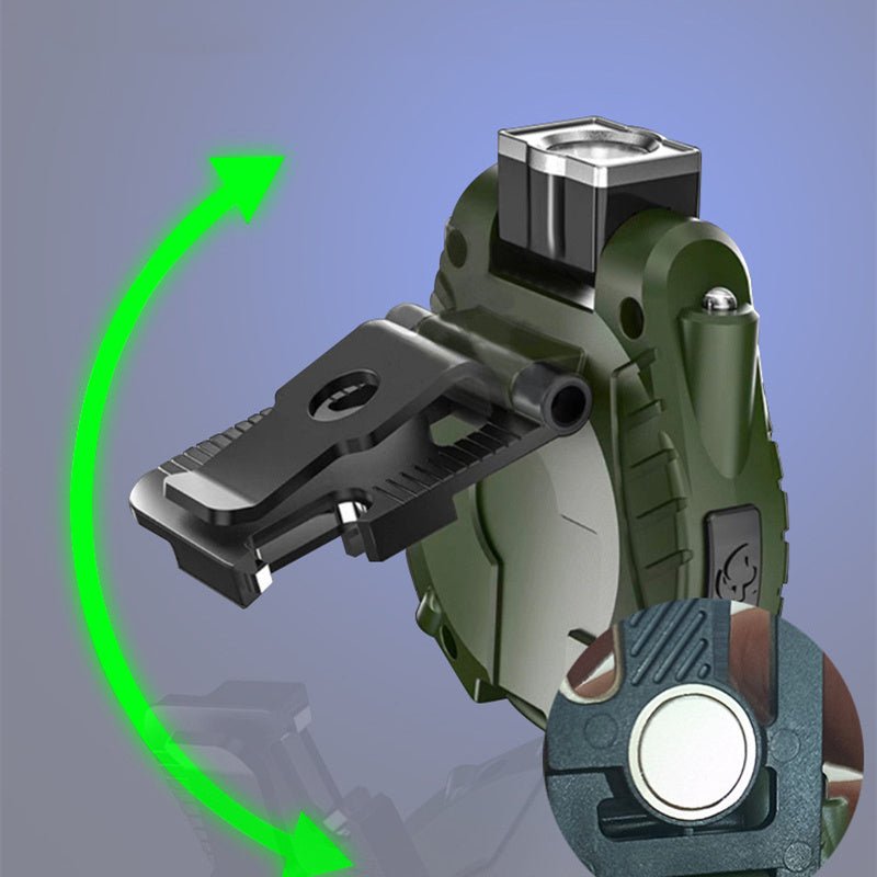 Cap Clip Lamp Outdoor Multi - function Clip Cap Working LED Light Keychain - Zambeel