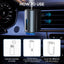 Car Air Fresheners Natural French Perfume Lasts 45 Days, Portable Waterless Car Diffuser Air Freshener Car Aromatherapy Diffuser, Adjust Concentration Scent - Zambeel