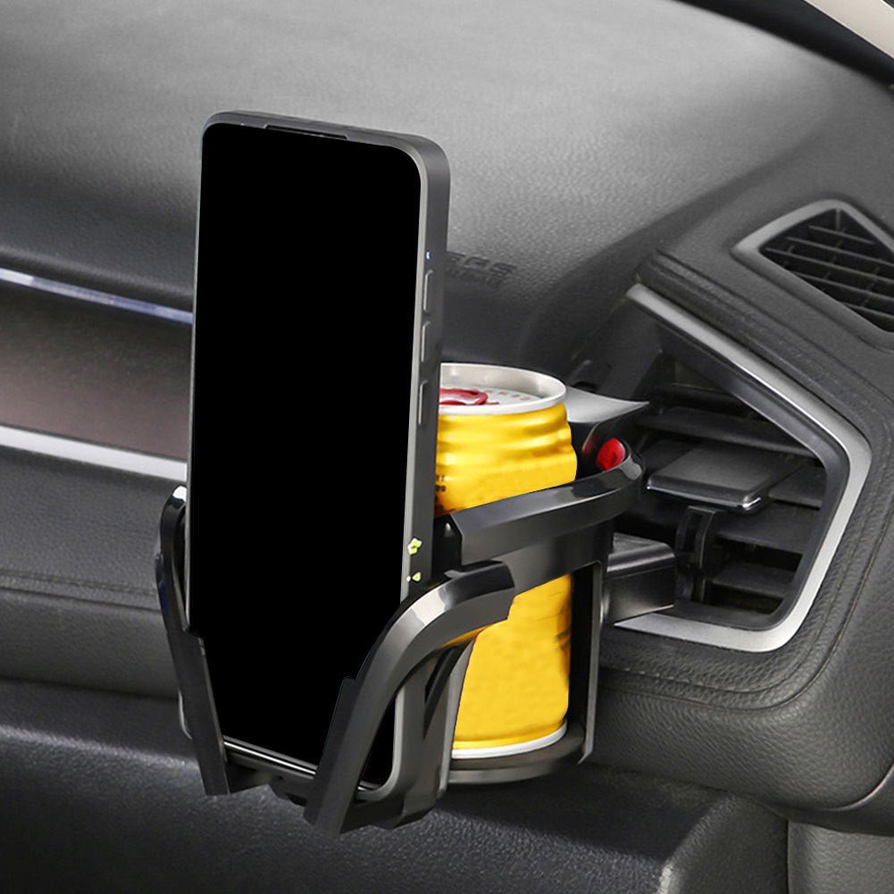 Car Air Outlet Mobile Phone Holder Multifunctional Beverage Holder - Zambeel