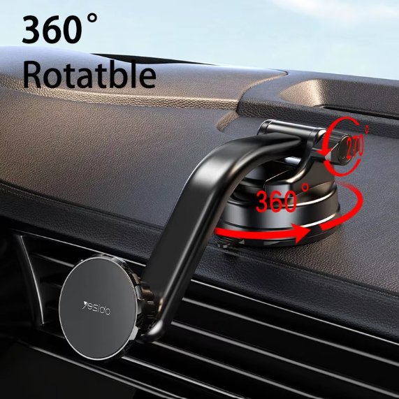 Car Air Vent Clip & Suction Cup - Zambeel
