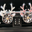 Car Aromatherapy, Diamond - encrusted Antlers, Car Ornaments, Perfume Fans, Car Accessories - Zambeel