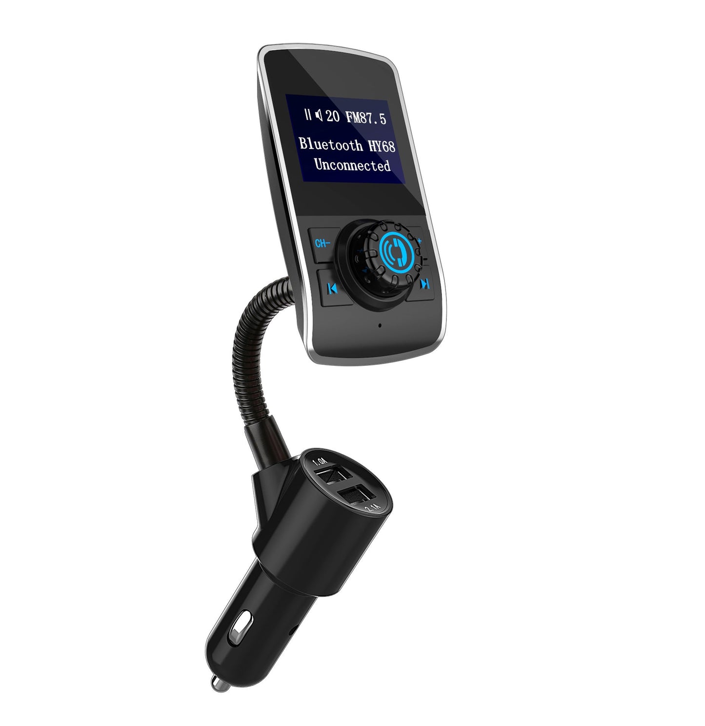 Car Bluetooth Mp3 Car FM Transmitter Car Bluetooth Mp3 Player Card - Zambeel