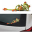 Car Body Scar Cover Funny Frog Sticker - Zambeel